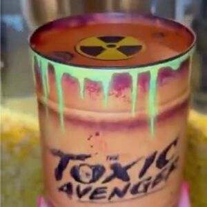 Toxic Avenger Themed Barrel Decor